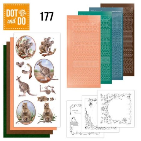 (DODO177)Dot and Do 177 Amy Design Wild Animals