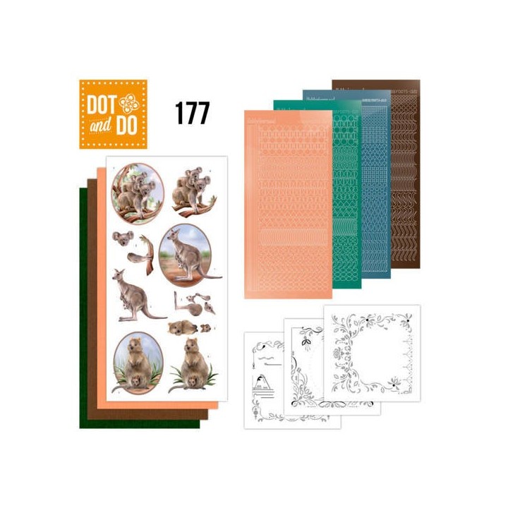 (DODO177)Dot and Do 177 Amy Design Wild Animals