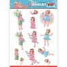 (SB10441)3D Pushout - Yvonne Creations - Bubbly Girls - Party - Party Time