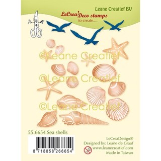(55.6654)Clear Stamp Sea shells