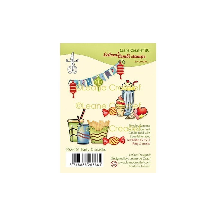 (55.6661)Clear Stamp Party & Snacks