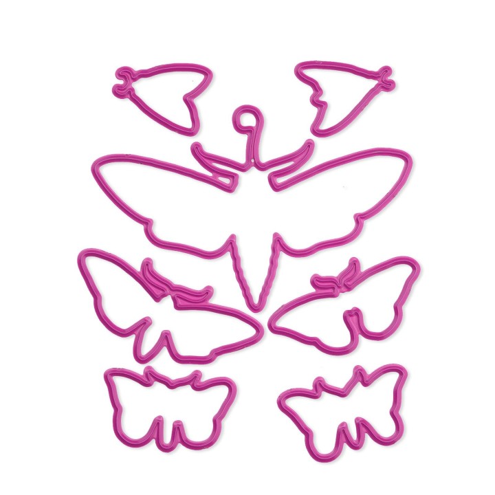(PID001)Pink Ink Designs Clear stamp & dies moth & legends