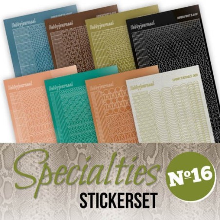 (SPECSTS016)Specialties 16 stickerset