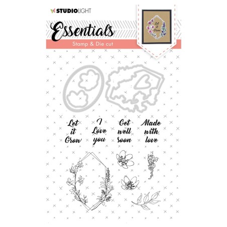 (BASICSDC38)Studio light Stamp & Die Cut Essentials 38