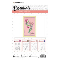 (BASICSDC39)Studio light Stamp & Die Cut Essentials 39