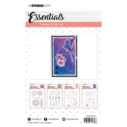 (BASICSDC40)Studio light Stamp & Die Cut Essentials 40