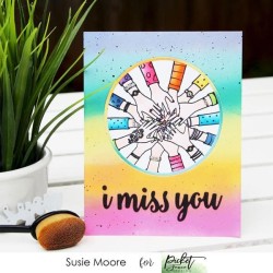 (BFF-110)Picket Fence Studios BFF My Tribe Clear Stamps
