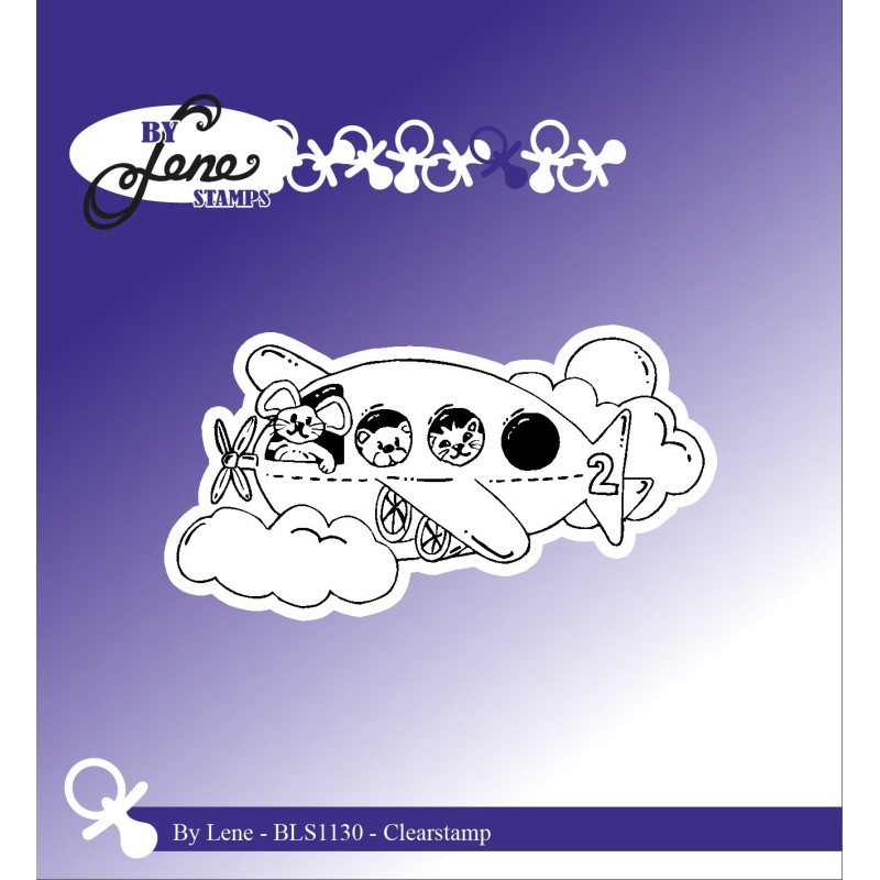 (BLS1130)By Lene Children Toys 2 Clear Stamps