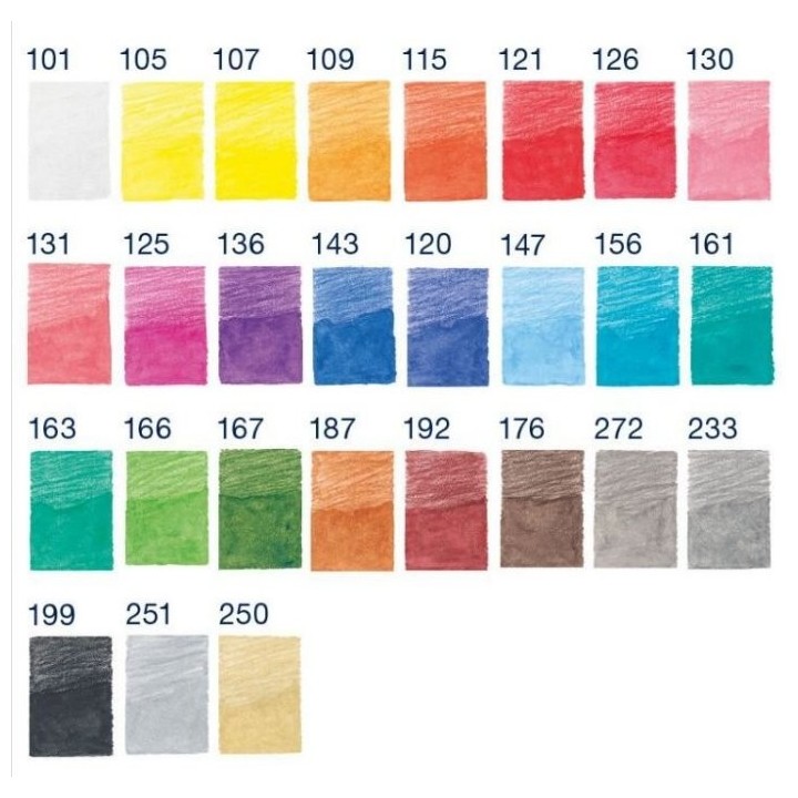 (114652)Faber Castell Crayon Goldfaber Aqua, boîte-rouleau, 29 pièces