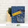 (A-139)Picket Fence Studios Fireflies on a Warm Night Clear Stamps
