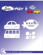 (BLD1254)By Lene Childrens Toys Cutting & Embossing Dies