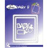 (BLD1258)By Lene Baby Frame Cutting & Embossing Dies