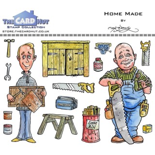 (MBGSHM)The Card Hut Home Made Clear Stamps