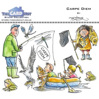 (MBOCD)The Card Hut Carpe Diem Clear Stamps