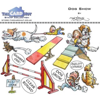(MBPDS)The Card Hut Dog Show Clear Stamps