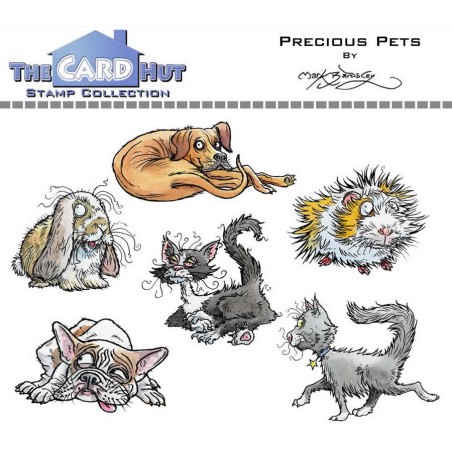 (MBWWPP)The Card Hut Precious Pets Clear Stamps