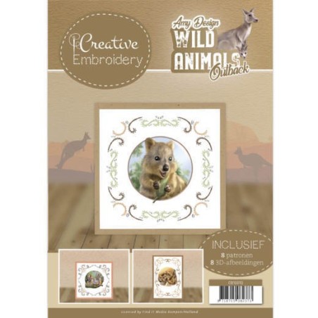 (CB10013)Creative Embroidery 13 - Amy Design - Wild Animals Outback