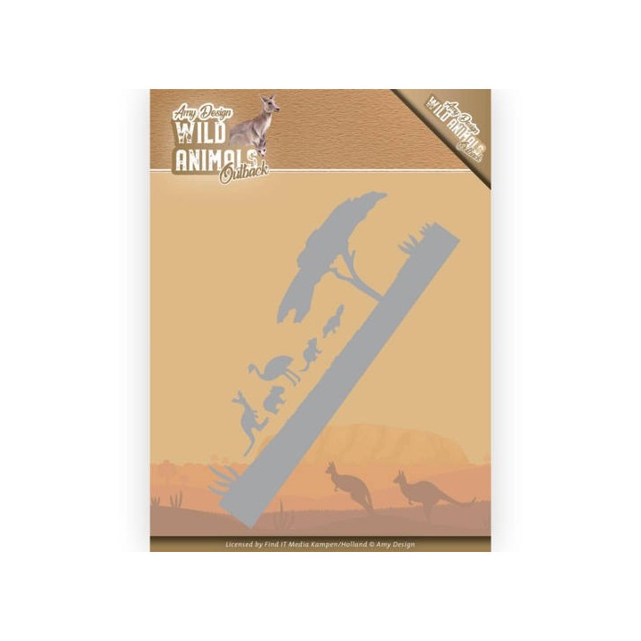 (ADD10205)Dies - Amy Design - Wild Animals Outback - Landscape