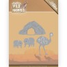 (ADD10207)Dies - Amy Design - Wild Animals Outback - Emu and Wombat