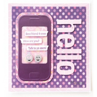 (CR1508)Craftables Punch die Smileys
