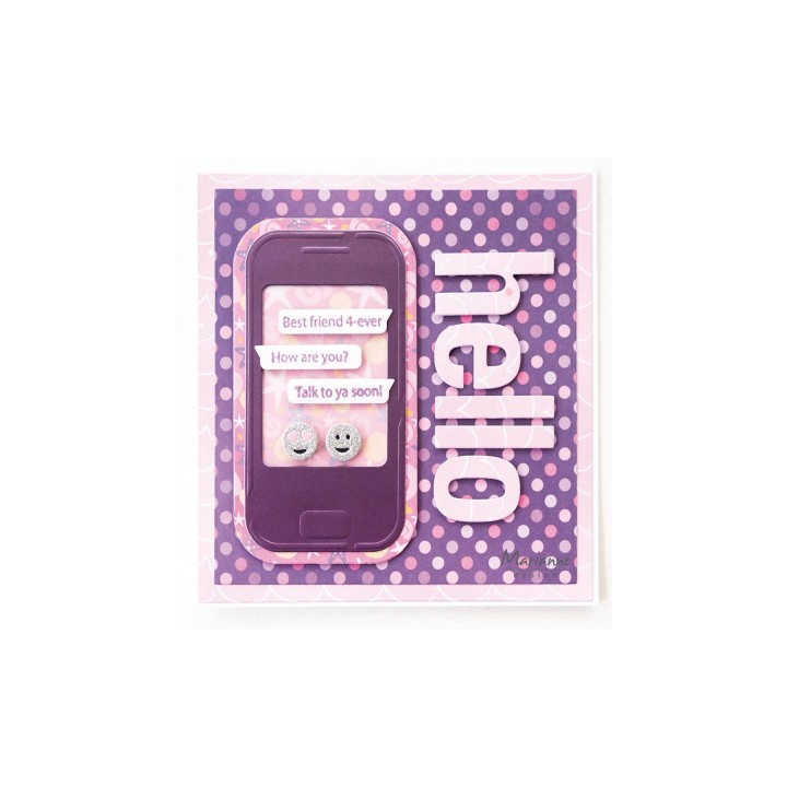(CS1060)Clear stamp Text messages