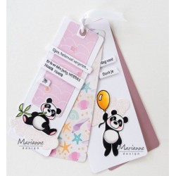 (ec0179)Clear Stamp Eline's animals - Panda's