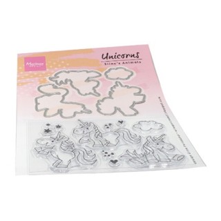 (ec0180)Clear Stamp Eline's Animals - Unicorns