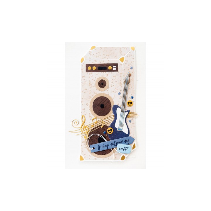 (LR0657)Creatables Guitar by Marleen