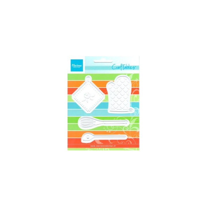 (CR1247)Craftables stencil kitchen set