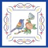 (STDO133)Stitch and Do 133 - Jeanine's Art - Blue Birds