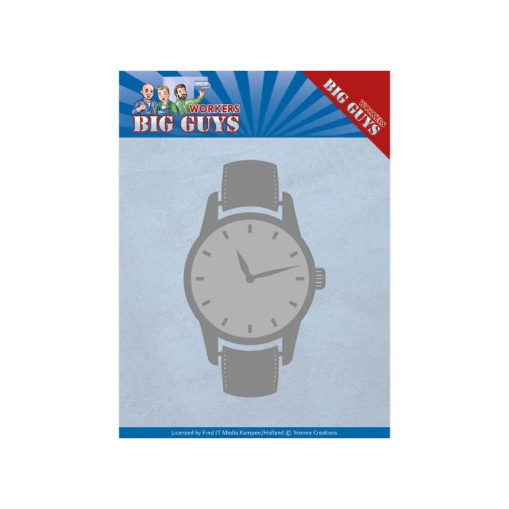 (YCD10206)Dies - Yvonne Creations - Big Guys - Watch