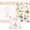 (3DCE2015)3D Card Embroidery Sheet 15 Baby Frame
