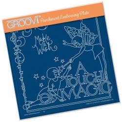(GRO-FY-41503-03)Groovi Plate A5 MEL'S A TOUCH OF MAGIC