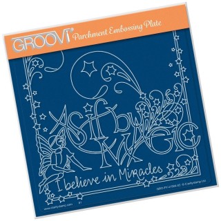 (GRO-FY-41504-03)Groovi Plate A5 MEL'S AS IF BY MAGIC