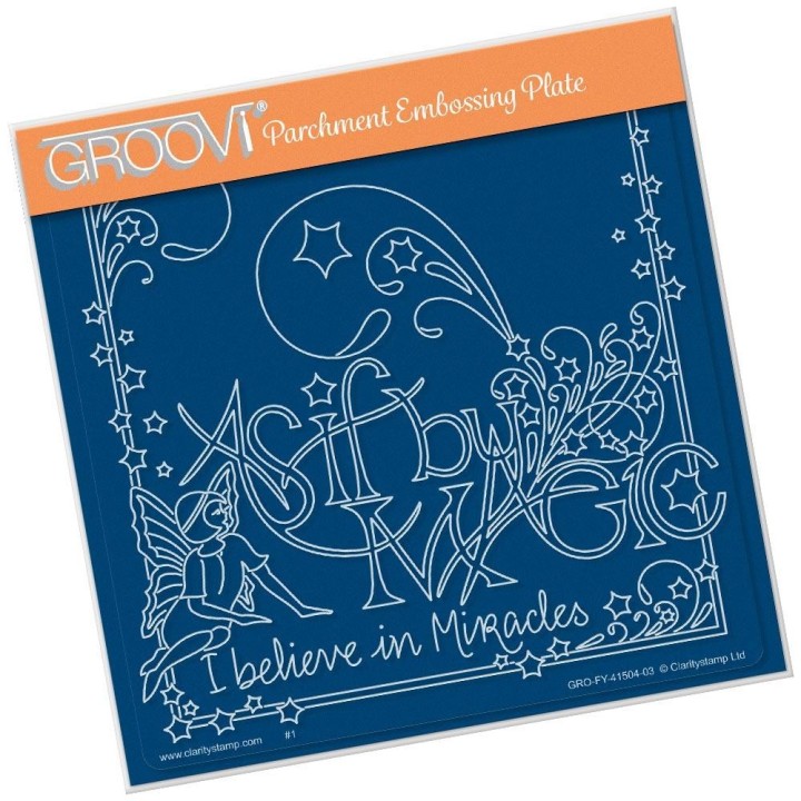 (GRO-FY-41504-03)Groovi Plate A5 MEL'S AS IF BY MAGIC