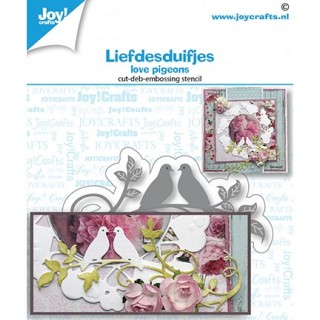 (6002/1471)Cutting debossing embossing dies Love pigeons