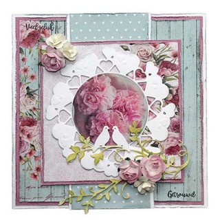 (6002/1471)Cutting debossing embossing dies Love pigeons