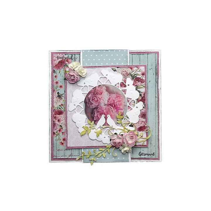 (6002/1471)Cutting debossing embossing dies Love pigeons