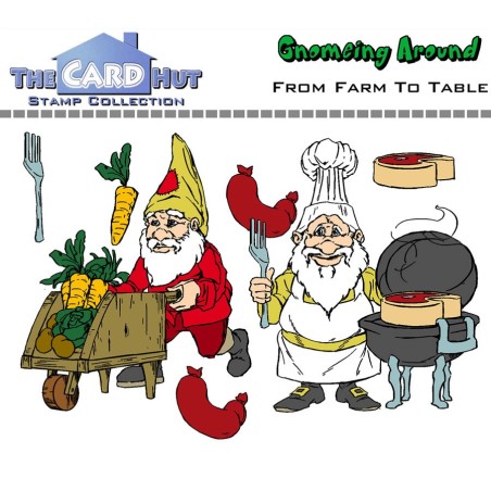 (GAFFTT)The Card Hut From Farm To Table Clear Stamps