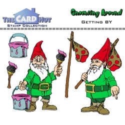 (GAGB)The Card Hut Getting By Clear Stamps