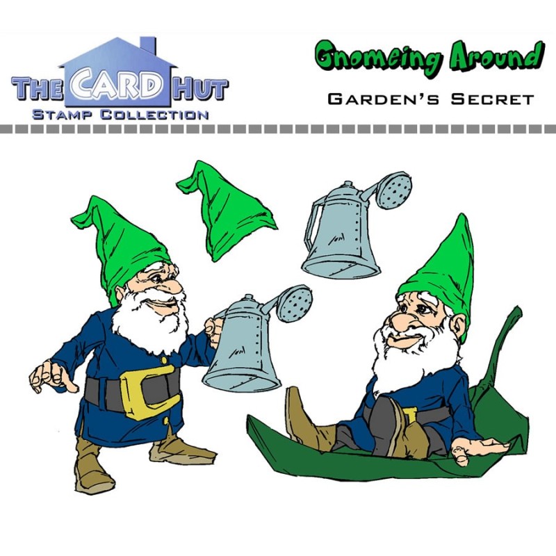 (GAGS)The Card Hut Garden's Secret Clear Stamps