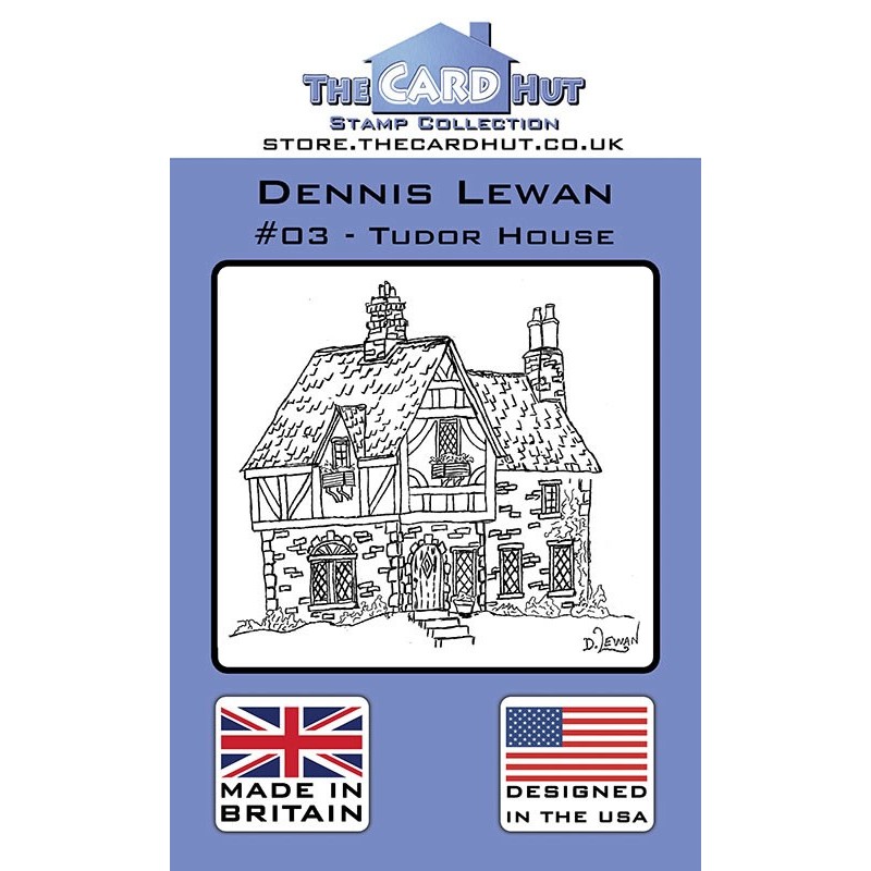 (CRDDL003)The Card Hut Tudor House Clear Stamps