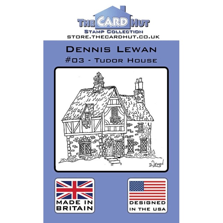 (CRDDL003)The Card Hut Tudor House Clear Stamps