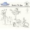 (CCMMSP)The Card Hut Santa's Pit Stop Clear Stamps
