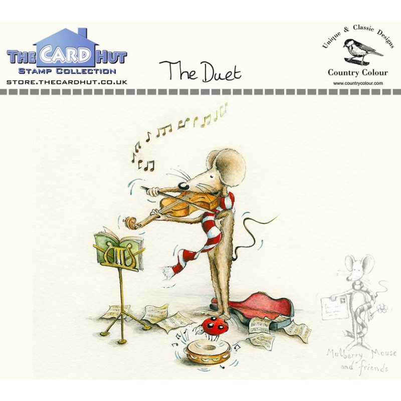 (CCMMTD)The Card Hut The Duet Clear Stamps