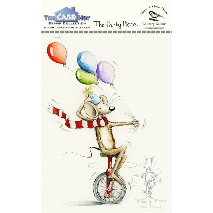 (CCMMTPP)The Card Hut The Party Piece Clear Stamps
