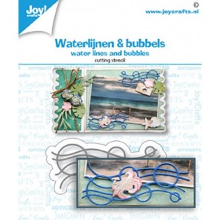 (6002/1477)Cutting dies water lines & bubbels