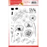 (PMCS10044)Clear Stamps - Precious Marieke Delicate Flowers