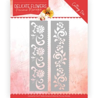 (PM10179)Dies - Precious Marieke Delicate Flowers - Delicate Flower Border
