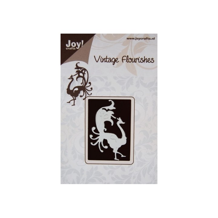 (6003/0019)stencil Vintage Flourishes - pauw running